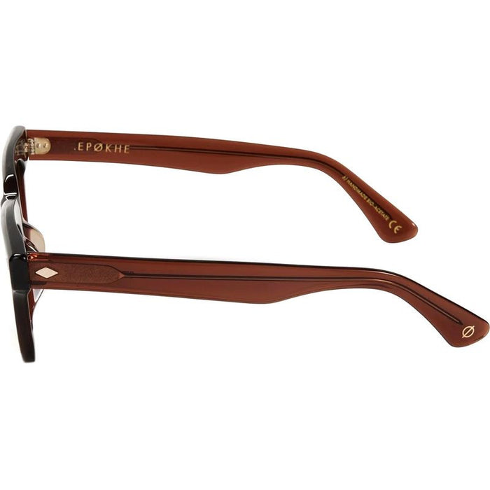 Stereo, Polished Maple/Brown Lenses
