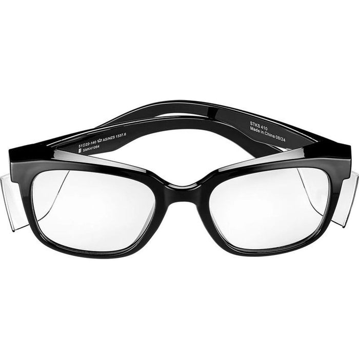 STKS 410, Gloss Black/Clear Lenses