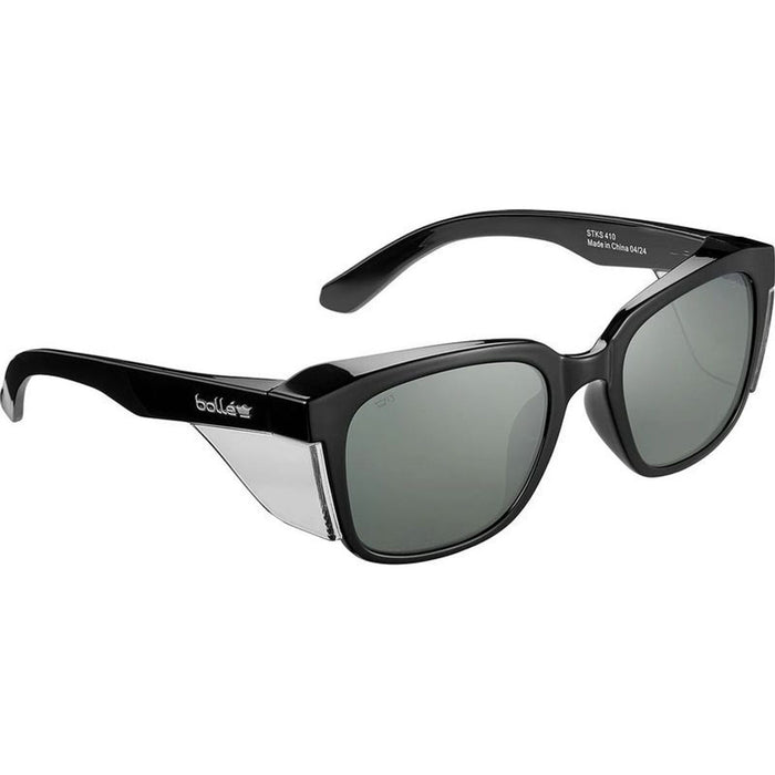 STKS 410, Gloss Black/Smoke Polarised Lenses
