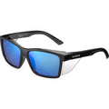 STKS 420, Gloss Black/Cobalt Flash Mirror Polarised Lenses