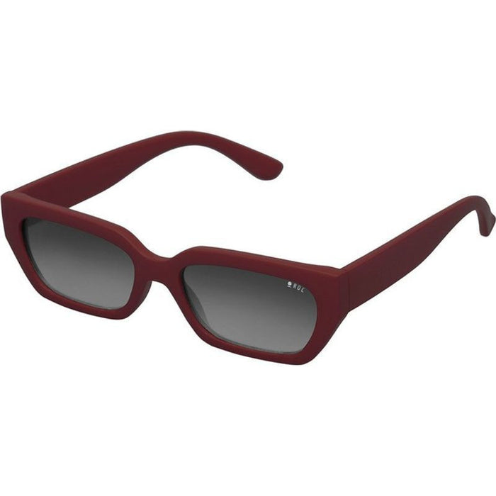 Stone Fox, Matte Persimmon/Smoke Gradient Lenses