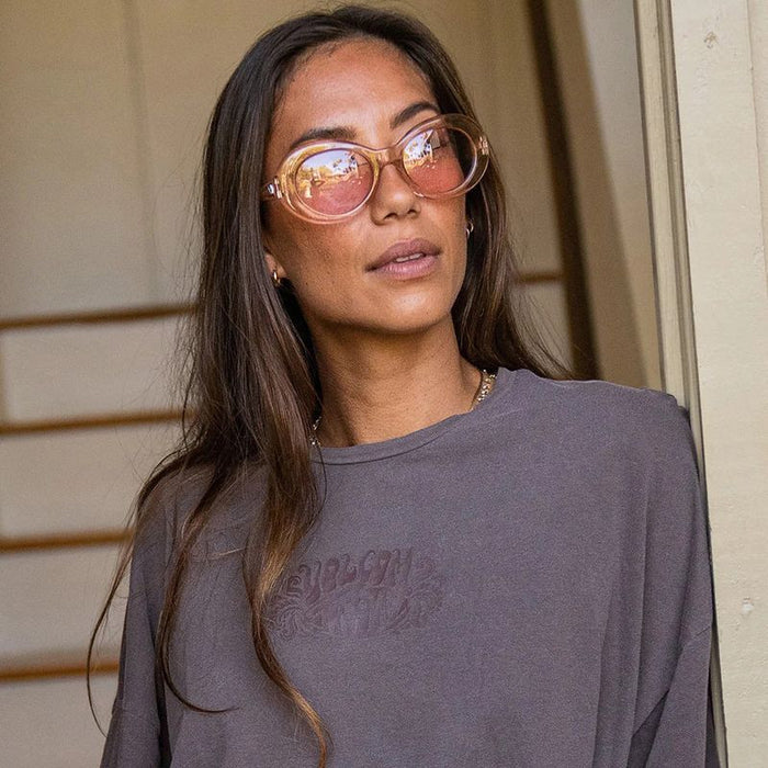 Stoned, Quail Feather/Pink Lenses