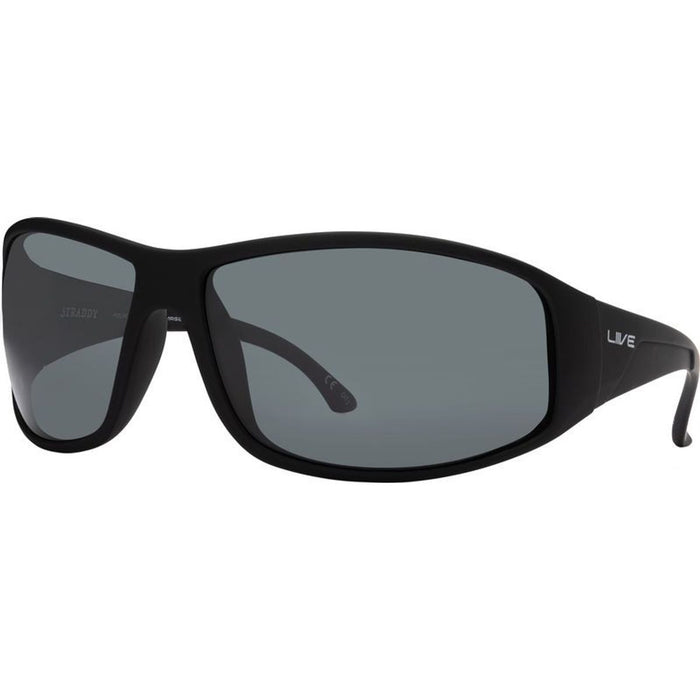 Straddy X, Matte Black/Smoke Polarised Lenses