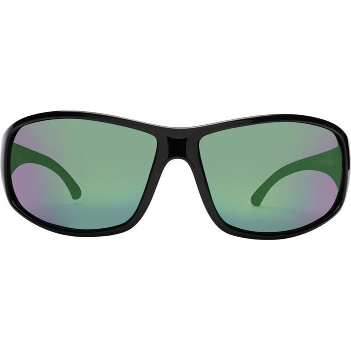 Straddy X, Black/Green Mirror Polarised Lenses