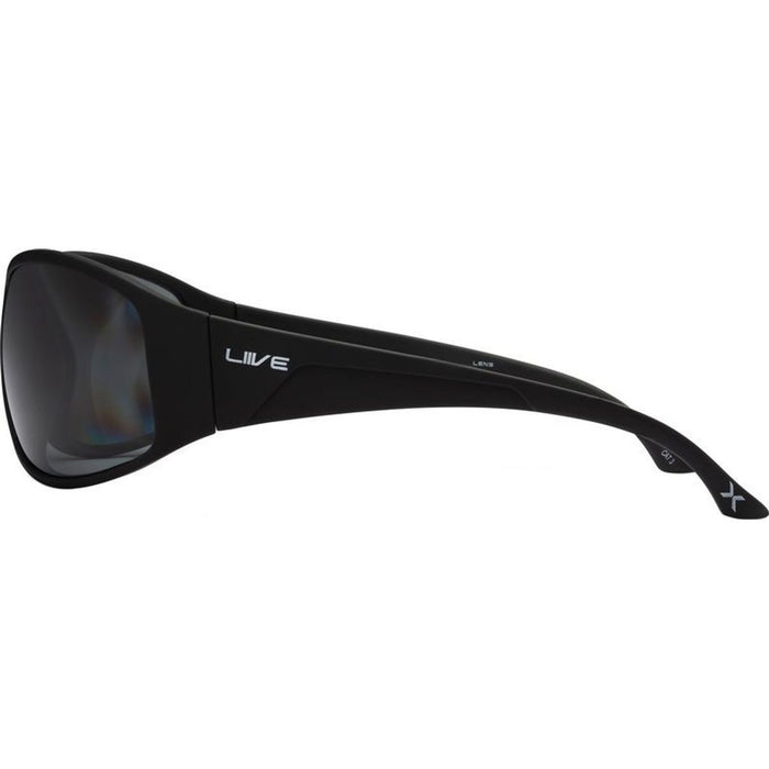 Straddy X, Matte Black/Smoke Polarised Lenses
