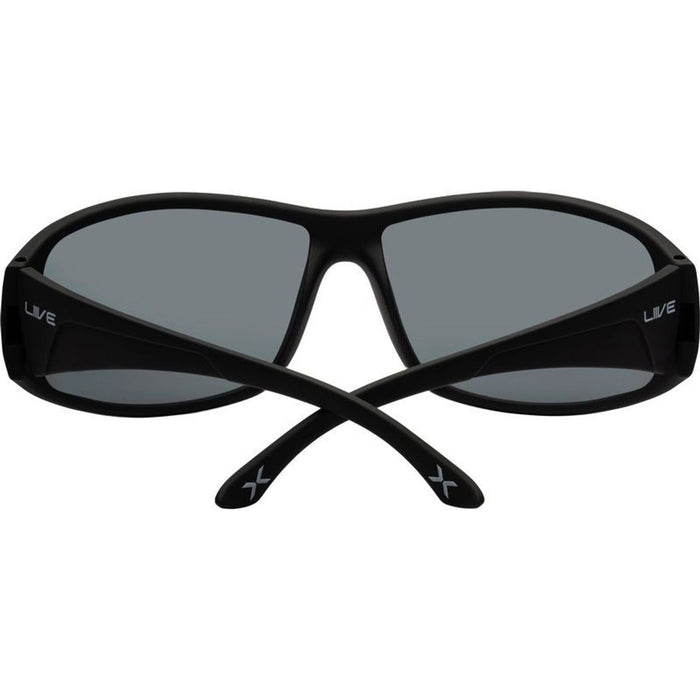 Straddy X, Matte Black/Smoke Polarised Lenses