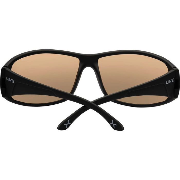 Straddy X, Matte Black/Brown Photochromic Polarised Lenses