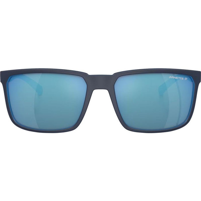 Stripe AN4251, Matte Navy on Light Blue/Dark Grey Water Mirror Polarised Lenses