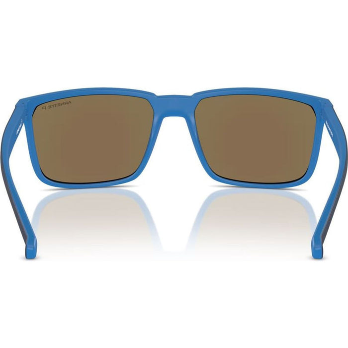 Stripe AN4251, Matte Navy on Light Blue/Dark Grey Water Mirror Polarised Lenses