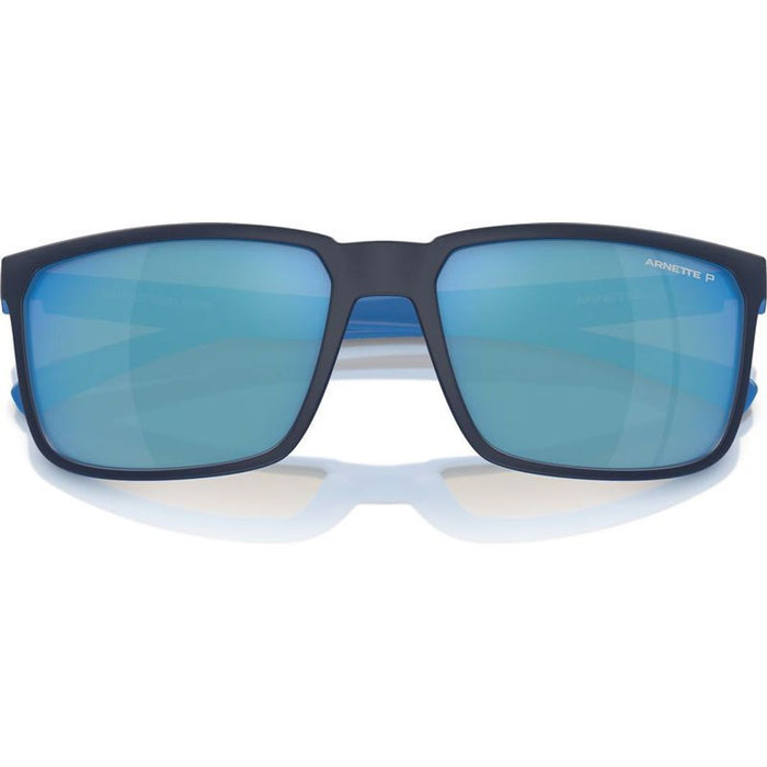 Stripe AN4251, Matte Navy on Light Blue/Dark Grey Water Mirror Polarised Lenses