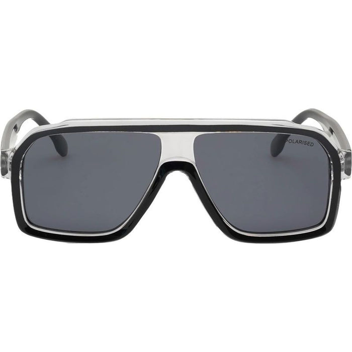 Stronghold, Black Grey/Smoke Polarised Lenses