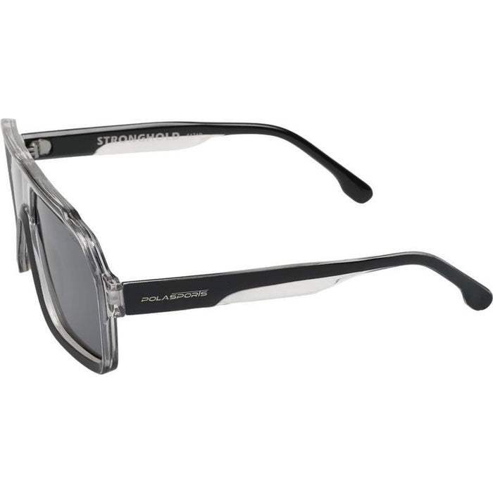 Stronghold, Black Grey/Smoke Polarised Lenses
