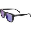 Sun Drifter, Matte Black/Ice Blue Mirror Lenses