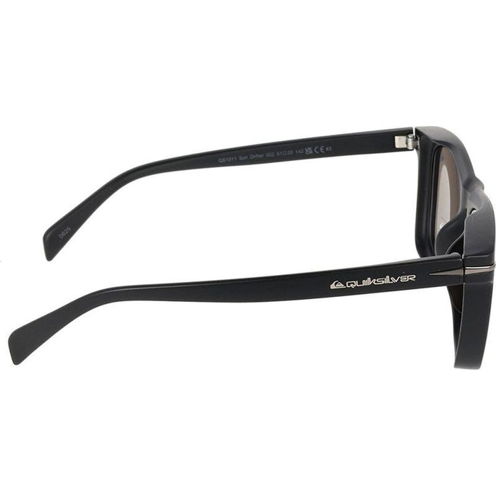 Sun Drifter, Matte Black/Ice Blue Mirror Lenses