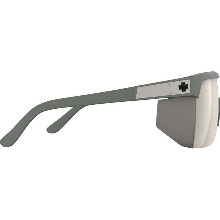 Super Flynn, Matte Olive Green/Happy Bronze with Pewter Mirror Lenses