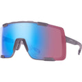Syncline, Matte Meteorite Crystal/Chromapop Low Light Rose Blue Mirror Lenses