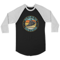 Take Him to the Train Station 3/4 Raglan Sleeve Unisex Shirt, Black, Shipping Included