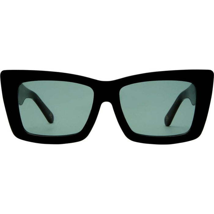 Taxi II, Black and Gold/Green Lenses