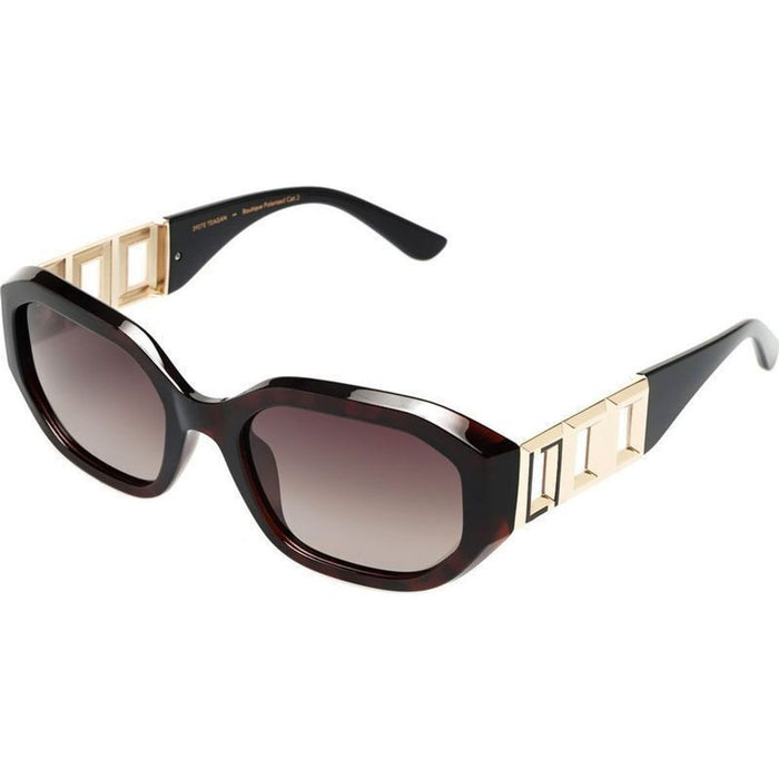Teagan, Tortoiseshell/Brown Polarised Lenses