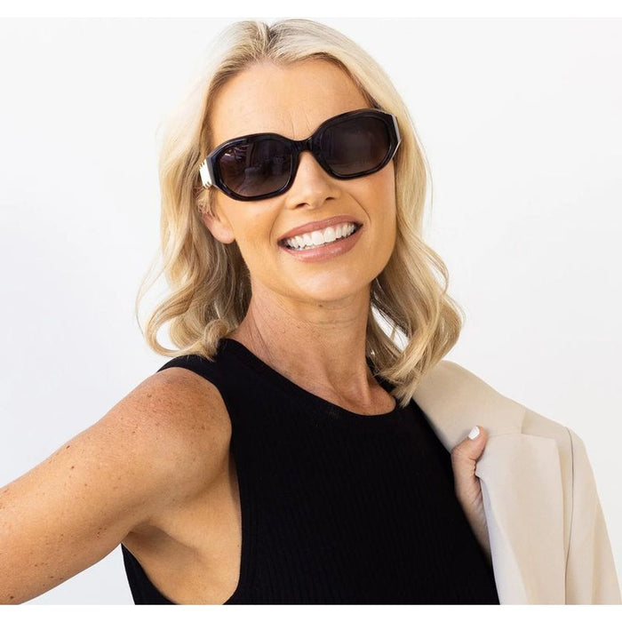 Teagan, Tortoiseshell/Brown Polarised Lenses