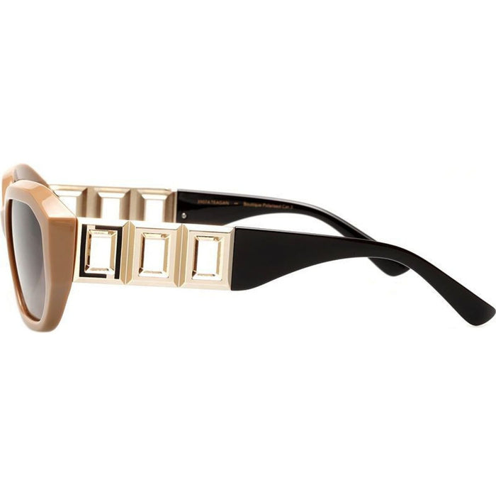 Teagan, Macchiato and Gold/Brown Gradient Polarised Lenses