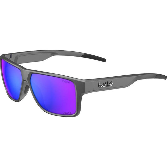 Temper, Matte Titanium/Volt+ Ultraviolet Polarised Lenses