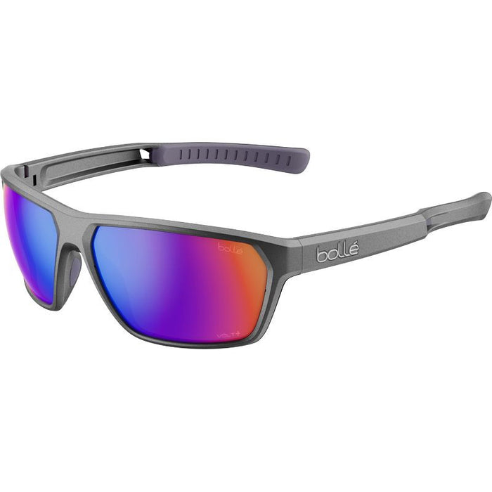 Terrus, Matte Titanium/Volt+ Ultraviolet Polarised Lenses