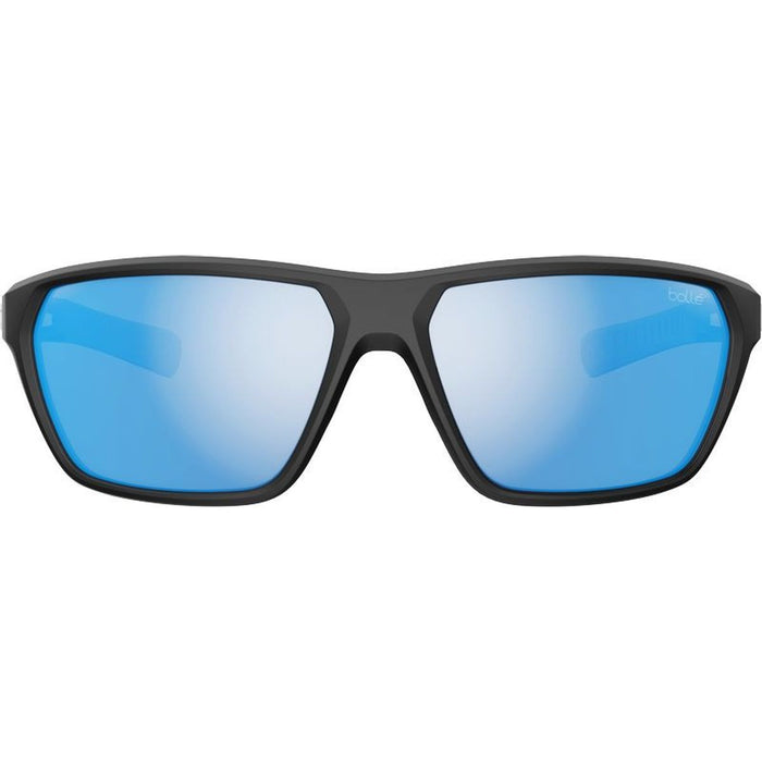 Terrus, Matte Black/Sky Blue Polarised Lenses