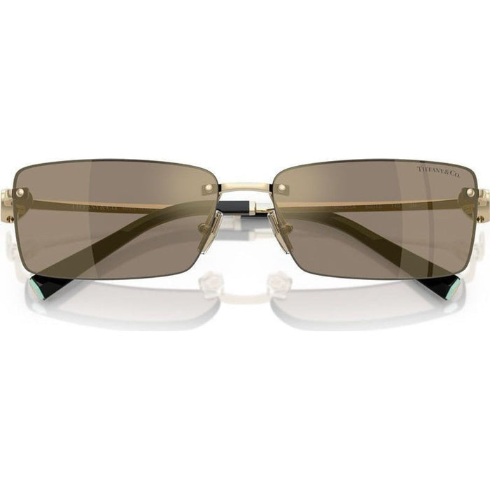 TF3108B, Pale Gold/Light Brown Gold Mirror Lenses
