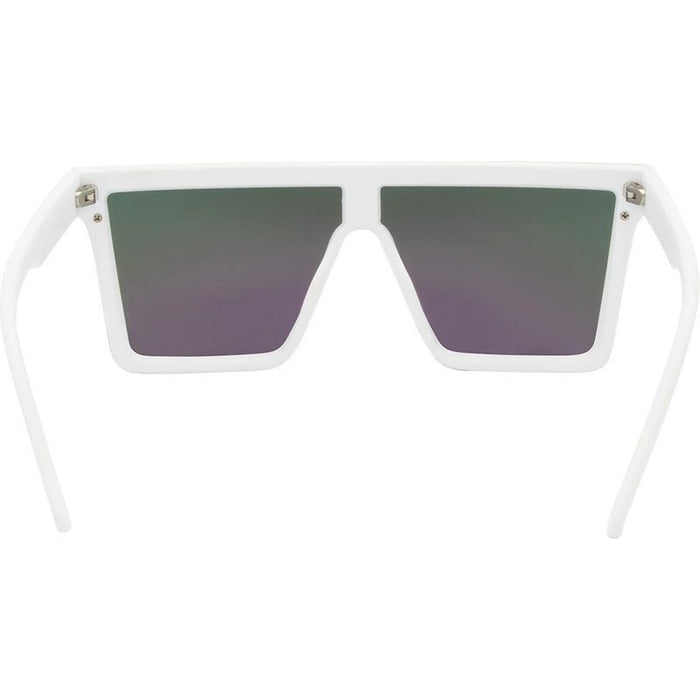 The Bar, White/Purple Flash Mirror Polarised Lenses