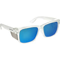 The Classic, Clear/Blue Mirrored Polarised Lenses