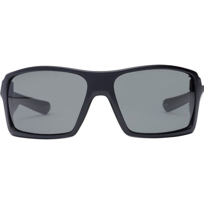 The Edge, Matte Black Floating/Smoke Polarised Lenses