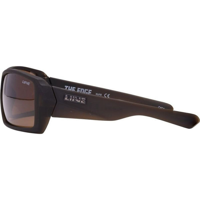 The Edge, Matte Beer/Brown Polarised Lenses