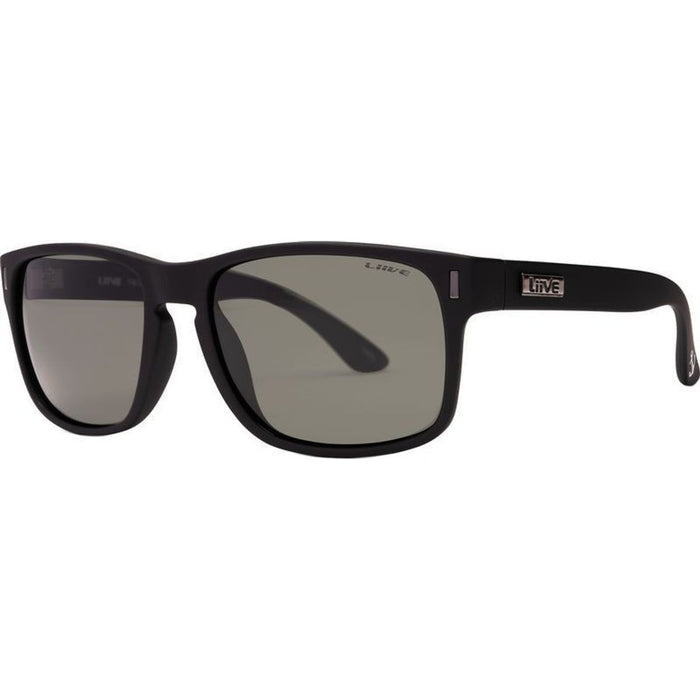 The Lewy, Matte Black/Grey Polarised Lenses