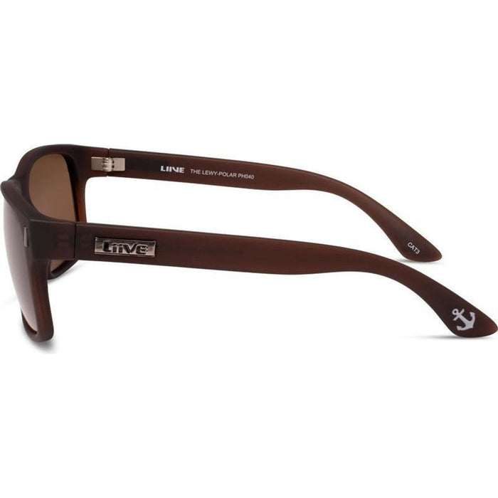 The Lewy, Xtal Beer/Brown Polarised Lenses