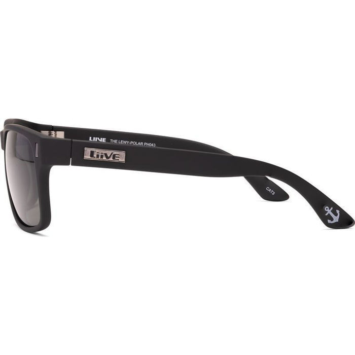The Lewy, Matte Black/Grey Polarised Lenses