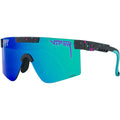 The Originals Narrow, Midnight Black Splatter/Blue HDPV Mirror Polarised Lenses
