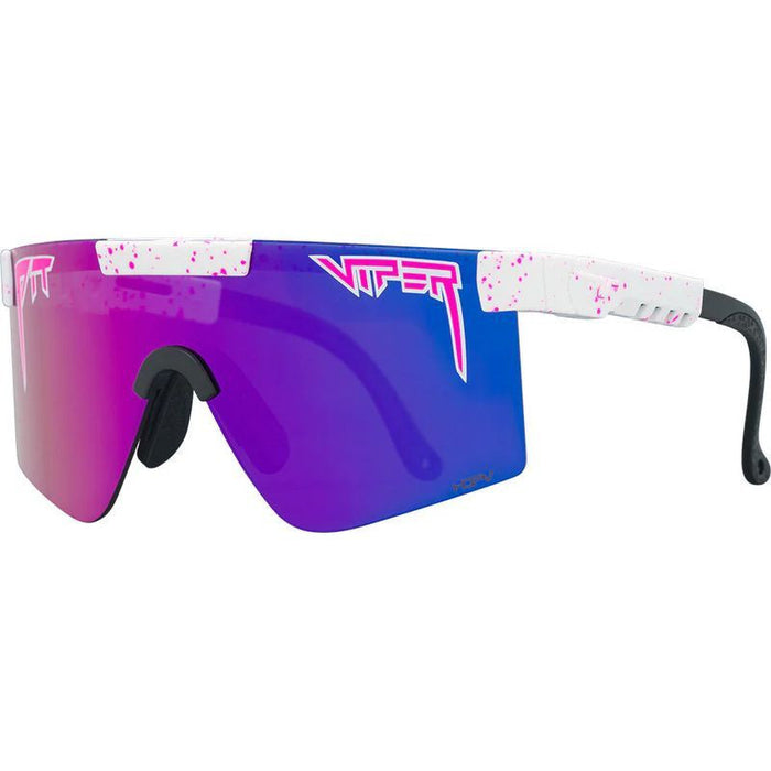 The Originals Narrow, LA Brights White Splatter/Pink Purple HDPV Mirror Polarised Lenses
