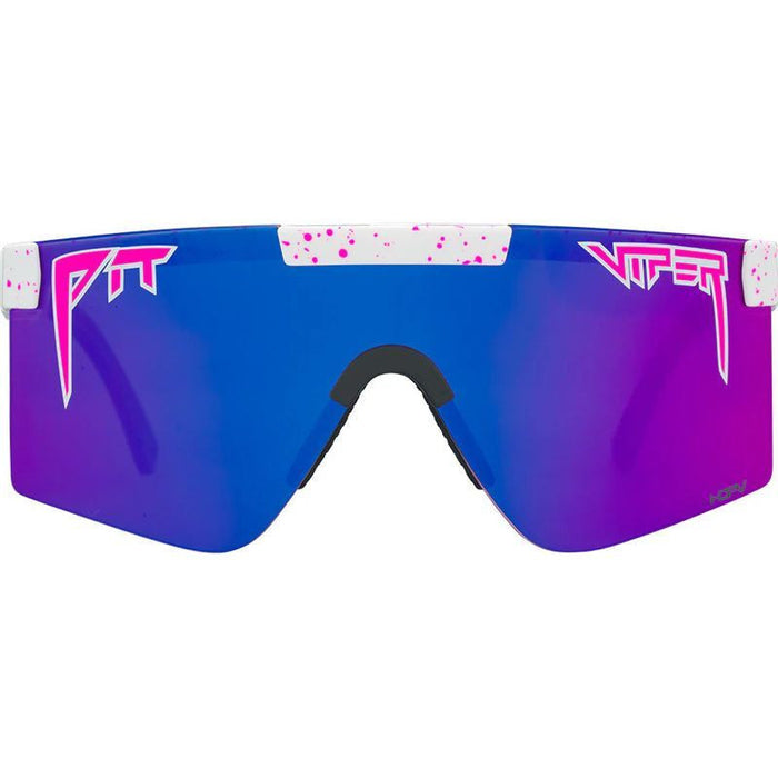 The Originals Narrow, LA Brights White Splatter/Pink Purple HDPV Mirror Polarised Lenses