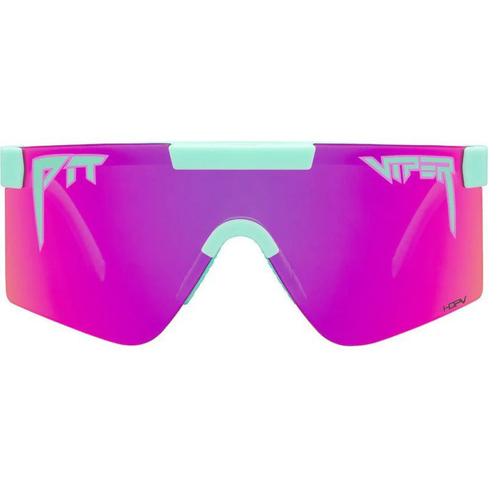 The Originals Narrow, Oral Exam Teal/Pink HDPV Mirror Polarised Lenses