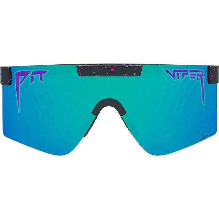 The Originals Narrow, Midnight Black Splatter/Blue HDPV Mirror Polarised Lenses