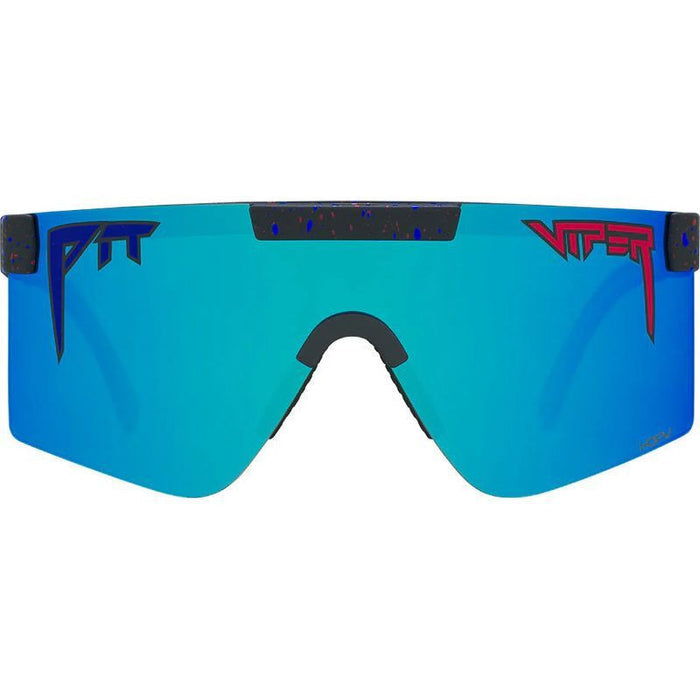 The Originals Narrow, Peacekeeper Black Splatter/Blue HDPV Mirror Polarised Lenses