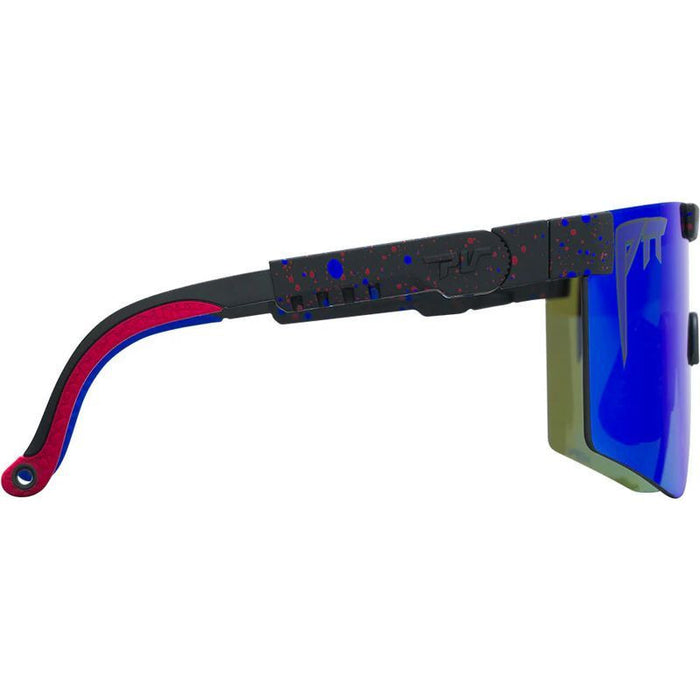 The Originals Narrow, Peacekeeper Black Splatter/Blue HDPV Mirror Polarised Lenses