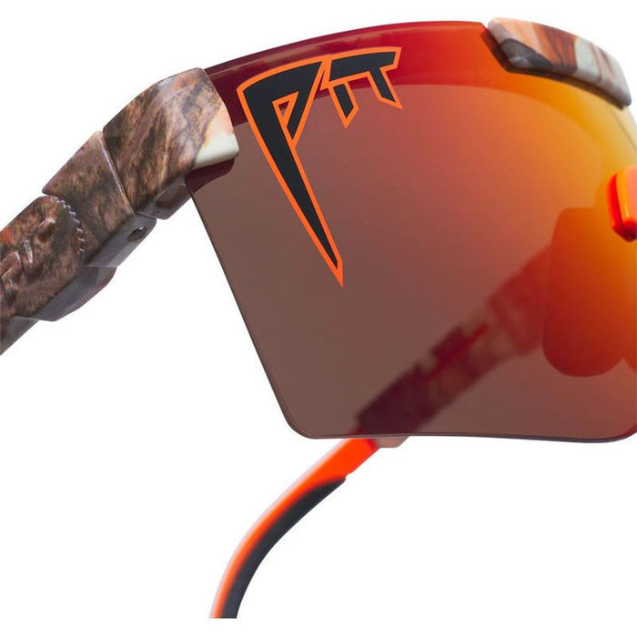 The Originals Narrow, Actual Bush/Red HDPV Mirror Polarised Lenses
