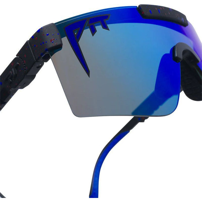 The Originals Narrow, Peacekeeper Black Splatter/Blue HDPV Mirror Polarised Lenses