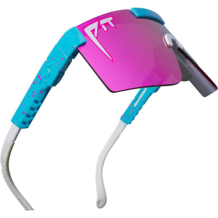 The Originals Narrow, Gobby Blue Splatter/Pink HDPV Mirror Polarised Lenses