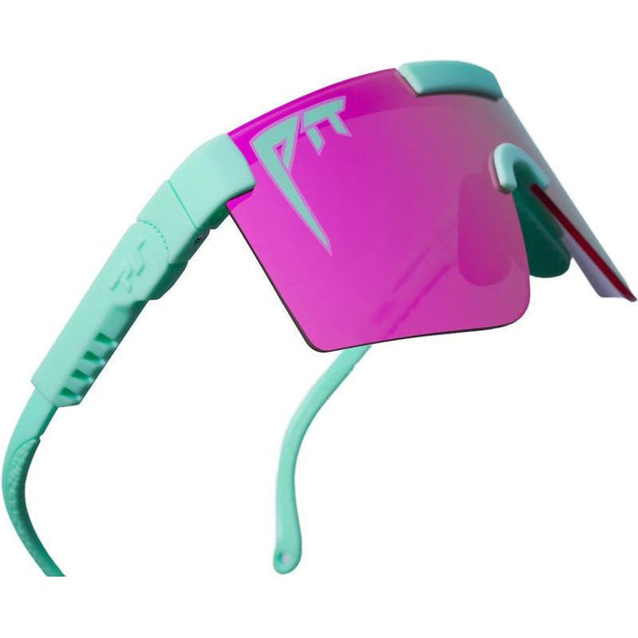 The Originals Narrow, Oral Exam Teal/Pink HDPV Mirror Polarised Lenses