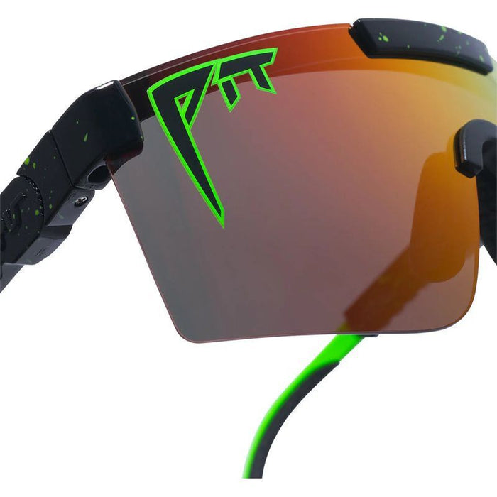 The Originals Narrow, Monster Bull Black Splatter/Orange HDPV Mirror Polarised Lenses