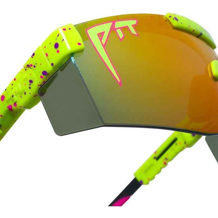 The Originals Narrow, 1993 Yellow Splatter/Rainbow Mirror Lenses