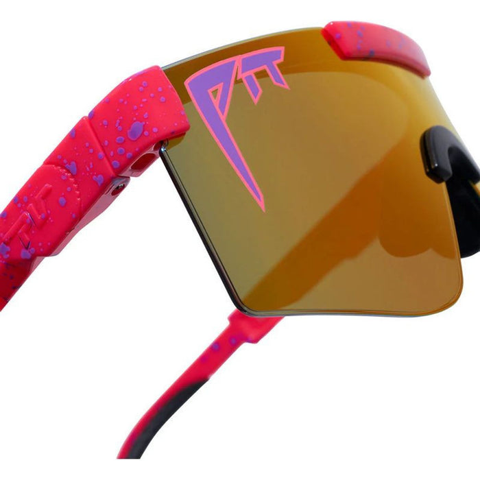 The Pit Viper Junior, Radical Pink/Rainbow Mirror Lenses